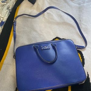 Kate spade Wellesley laptop bag - blue